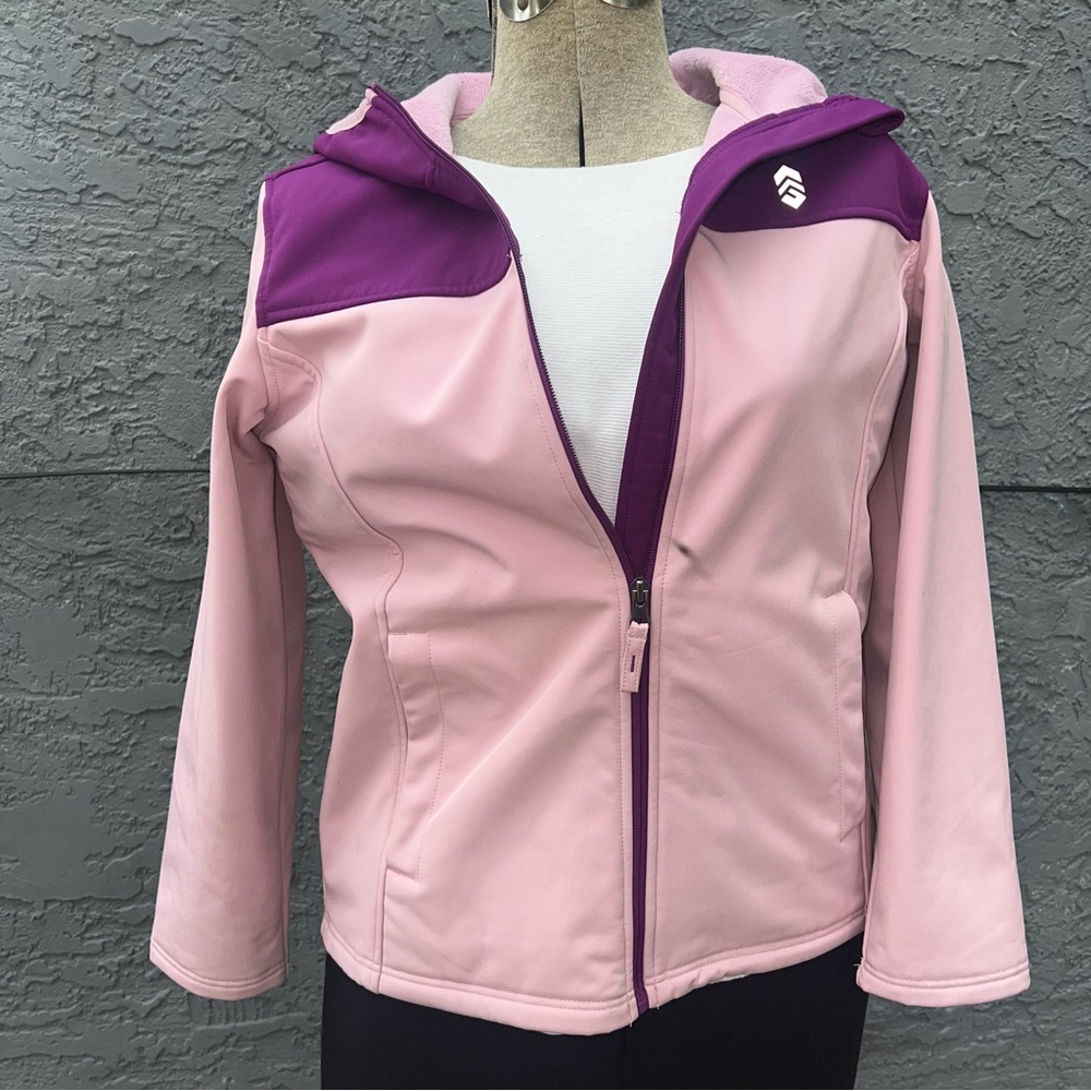 Free Country Women's Pink and Purple Ski Jacket